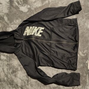 Nike Black Zip-Up Hoodie